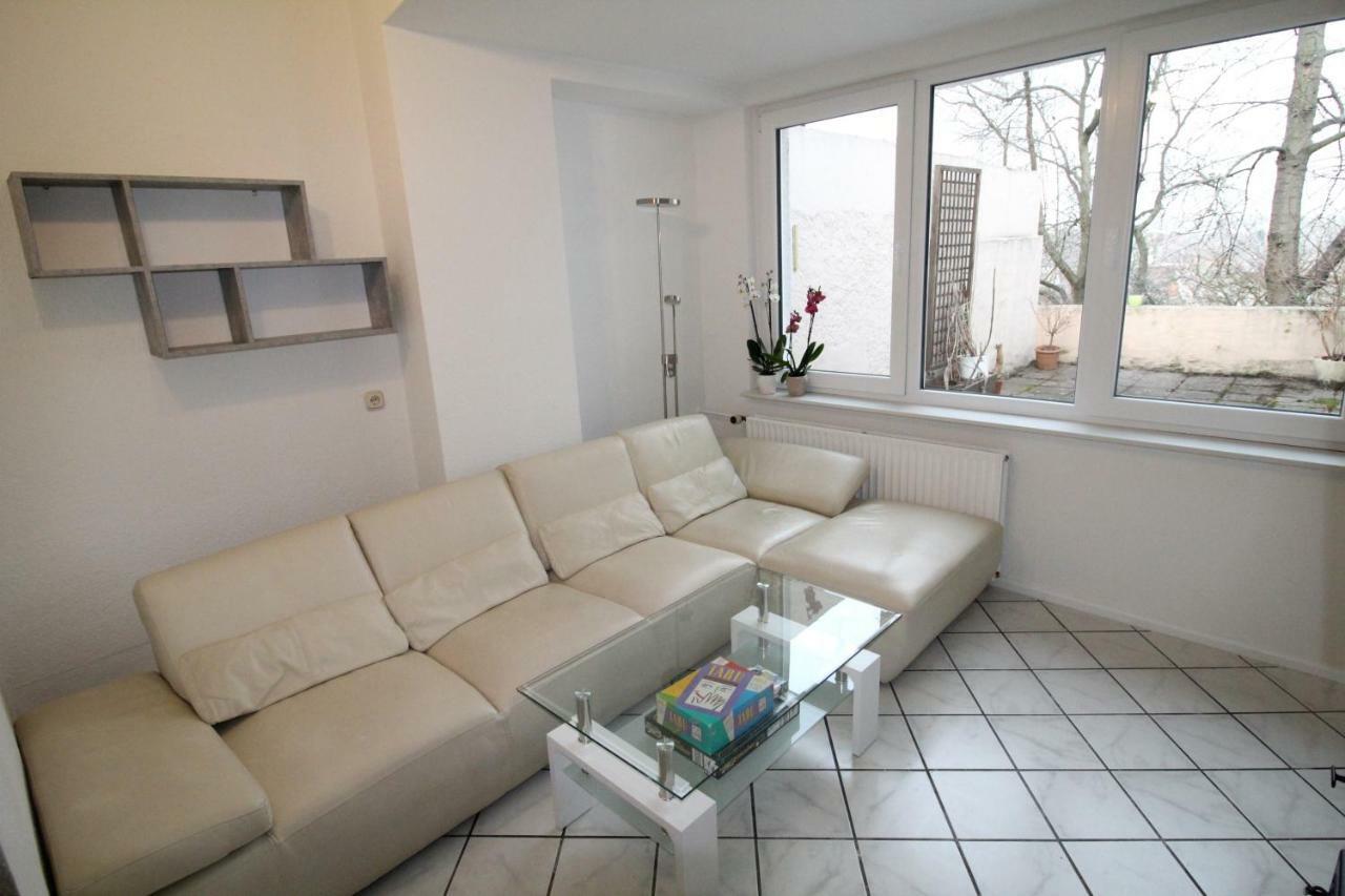 Rheinblick 3-Zimmer Apartment Mainz Bagian luar foto