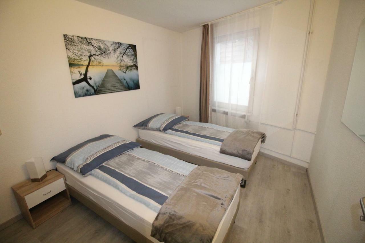 Rheinblick 3-Zimmer Apartment Mainz Bagian luar foto